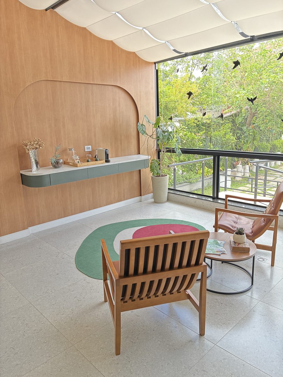 Sala de espera do consultório